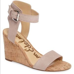 Sam Edelman Willow Cork Wedge Heels